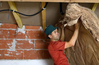 Llwyn Derw tapered roof insulation